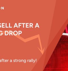 Don’t sell stocks after a strong drop