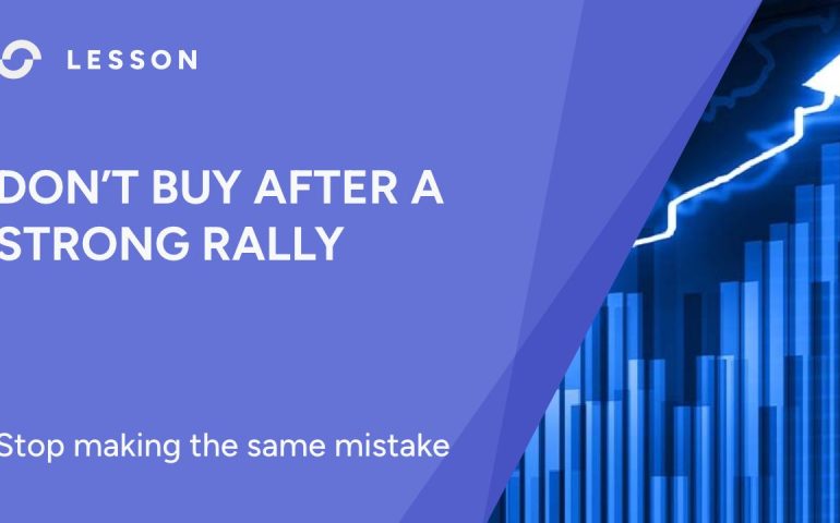Don’t buy stocks after a strong rally – here’s why