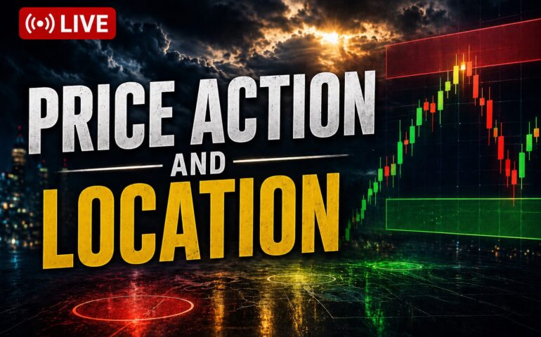 price action trading and location